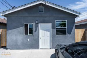 ADU Garage outside