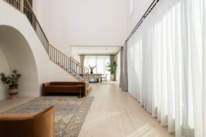 Open house living room builded by OC Builders Group