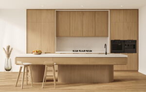 Natural Wood Cabinets